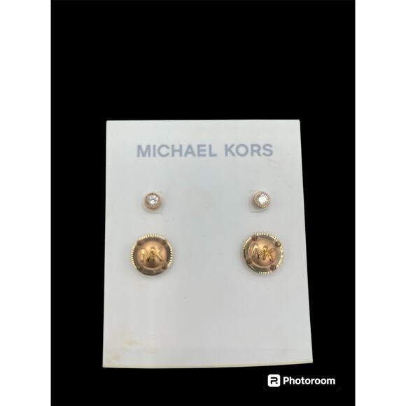 3 Pairs Of Michael Kors Earrings - Picture 6 of 7